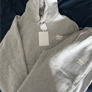Aelfric Eden Gray Hoodie and Joggers Set